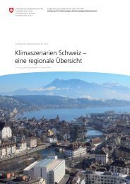 Klimaszenarien Schweiz - eine regionale Übersicht - MeteoSchweiz ...