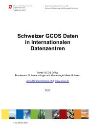 2011_Swiss_GCOS_Office.pdf, 832 KB - MeteoSchweiz - admin.ch