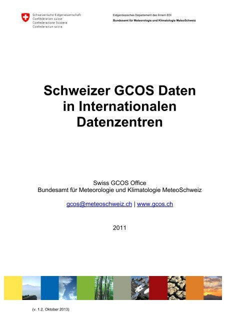 2011_Swiss_GCOS_Office.pdf, 832 KB - MeteoSchweiz - admin.ch