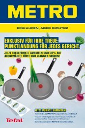 Exklusiv fÃ¼r ihrE TrEuE: punkTlandung fÃ¼r jEdEs gErichT. - Metro