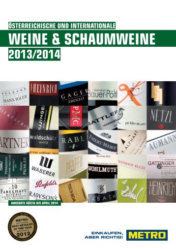 WEINE & SCHAUMWEINE - Metro Cash & Carry Österreich