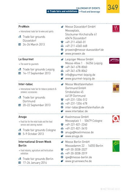 MeTro retail Compendium 2012 / 2013 - Metro Group