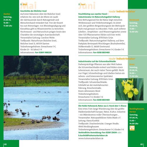 PDF Natur erleben 2014 - Metropole Ruhr