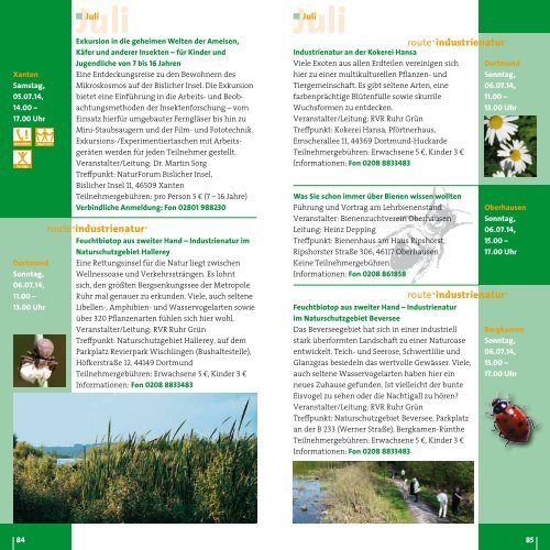 PDF Natur erleben 2014 - Metropole Ruhr