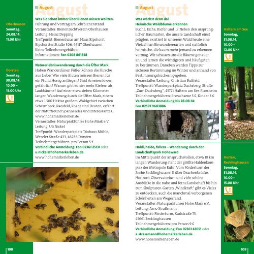 PDF Natur erleben 2014 - Metropole Ruhr