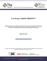 Cut Waste, GROW PROFIT™ - Metro Vancouver