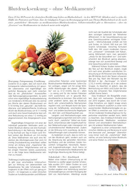 Ausgabe Mai 2013 - mettnau