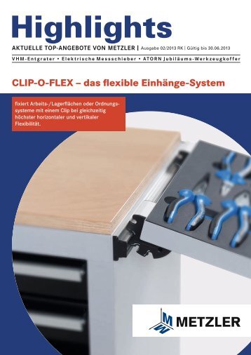 CLIP-O-FLEX â€“ das flexible EinhÃ¤nge-System - Metzler
