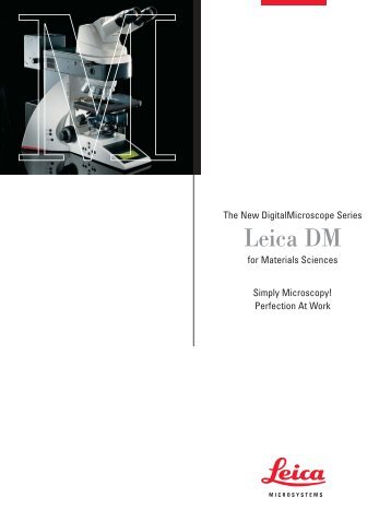 Leica DM4000 M Brochure - Meyer Instruments, Inc.