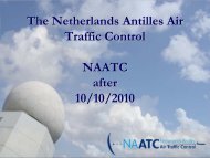 The Netherlands Antilles Air Traffic Control NAATC after 10 ... - ICAO