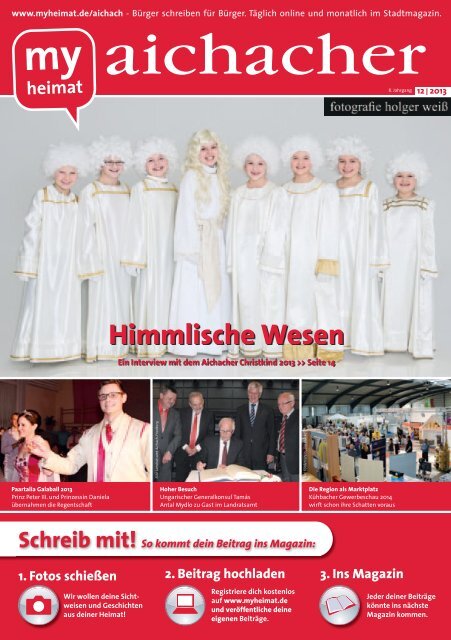 Aichacher Christkind 2013 - MH Bayern