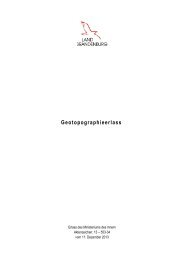 Geotopographieerlass - Ministerium des Innern des Landes ...