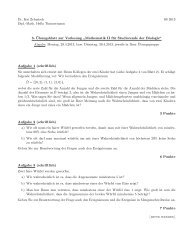 Dr. Kai Zehmisch SS 2013 Dipl.-Math. Hella Timmermann 3 ...