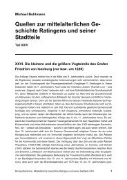 XXVI. Die kleinere und die grÃ¶ÃŸere Vogteirolle des Grafen Friedrich ...