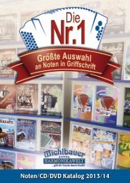 Noten/CD/DVD Katalog 2013/14 - Michlbauer