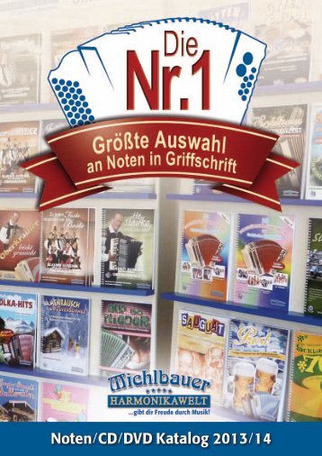 Noten/CD/DVD Katalog 2013/14 - Michlbauer