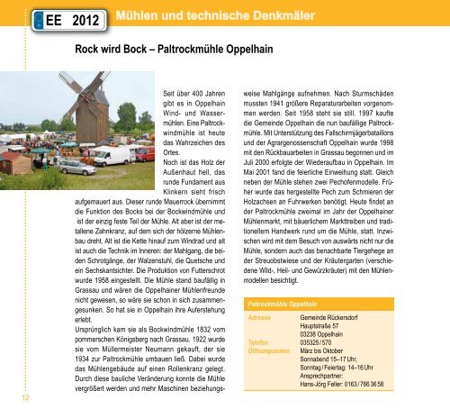 Ein Jahrbuch für das Land 2012 - Ministerium für Infrastruktur und ...