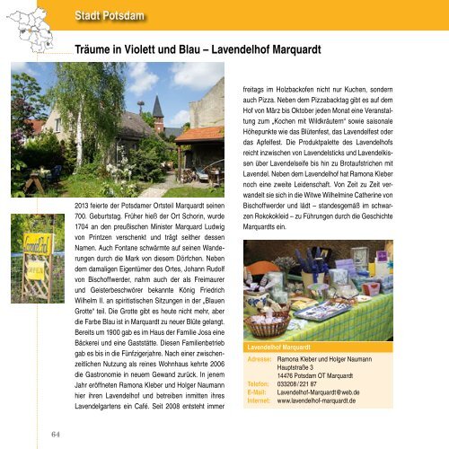 Jahrbuch_2014.pdf - Ministerium für Infrastruktur und Landwirtschaft