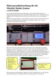 Hintergrundbeleuchtung für die Märklin Mobile Station von ... - MIST72