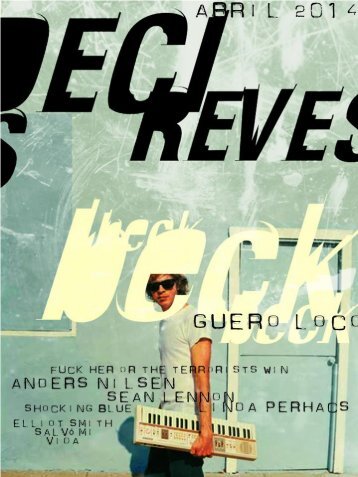 Decireves Magazine Abril 2014 Beck.