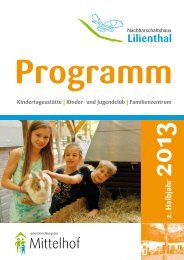 Programm - Mittelhof eV