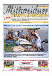 Amtsblatt - Stadt Mittweida