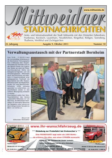 Amtsblatt - Stadt Mittweida