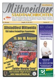 Amtsblatt - Juli - Stadt Mittweida