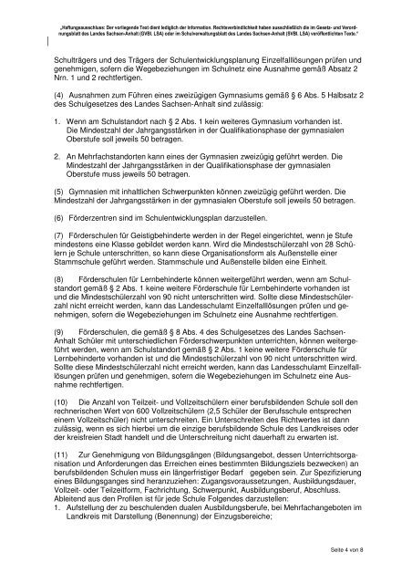 Verordnung zur Schulentwicklungsplanung 2014 (SEPl-VO 2014 ...