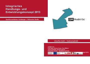 IHEK-Konzept 2013/14 - Quartiersmanagement Moabit Ost