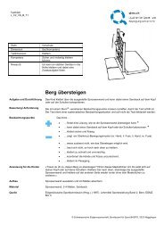 Berg übersteigen - mobilesport.ch