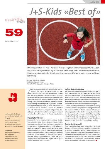 59 J+S-Kids «Best of - mobilesport.ch