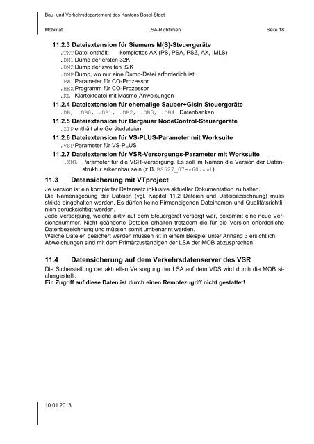 LSA-Richtlinien - Bau- und Verkehrsdepartement | Mobilität - Kanton ...