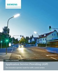 Application Service Providing (ASP) - Siemens Mobility