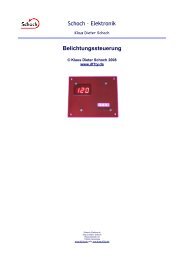 Schoch – Elektronik Belichtungssteuerung - Df1ty