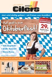 Oktoberfest! - Möbel Eilers