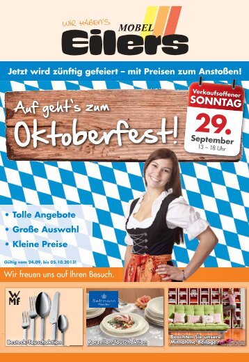 Oktoberfest! - Möbel Eilers