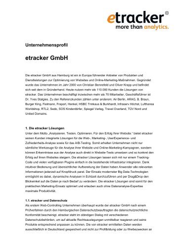 Ausführliches Unternehmensprofil PDF - Möller Horcher Public ...