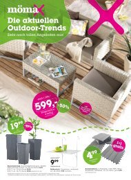 Die aktuellen Outdoor-Trends - Mömax