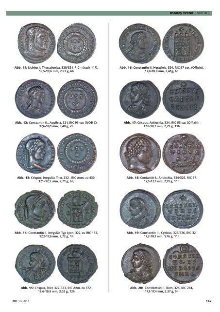 Ungewöhnliche und irreguläre Römermünzen - Money Trend