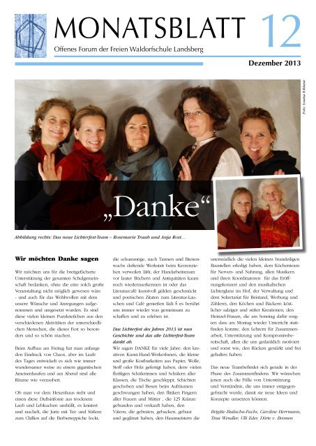 Ausgabe Nr. 12 / 02.12.2013 - Montagsblatt