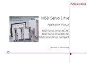 MSD Servo Drive Application Manual, English, 174 pages, 8 MB ...