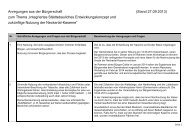Anregungen aus der Bürgerschaft (Stand 27.09.2013 ... - Mosbach