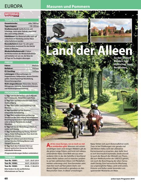 PROGRAMM - Motorrad online