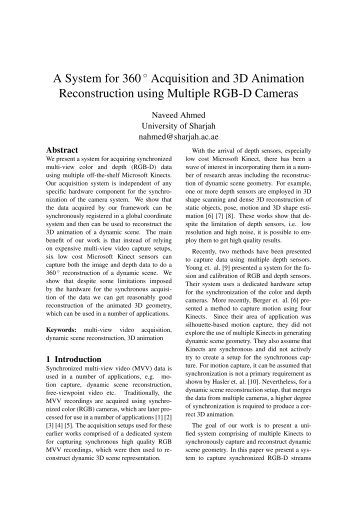 A System for 360 Acquisition and 3D Animation Reconstruction ...