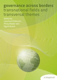 governance across borders transnational fields and ... - MPIfG