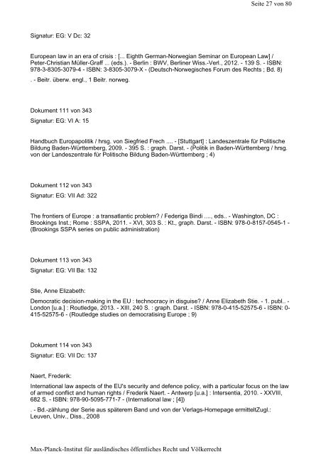 März 2013 - Max-Planck-Institut für ausländisches öffentliches Recht ...