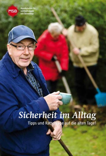 Sicherheit im Alltag - Myndigheten för samhällsskydd och beredskap