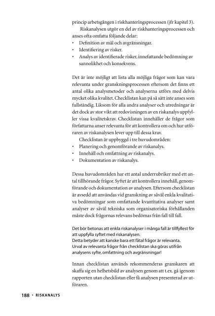 Handbok för riskanalys - Myndigheten för samhällsskydd och ...