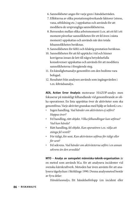 Handbok för riskanalys - Myndigheten för samhällsskydd och ...